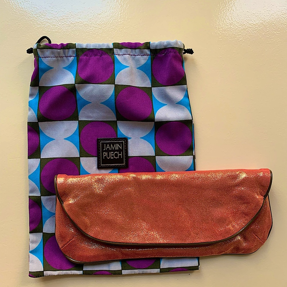 *New* JAMIN PUECH PARIS Foldover Clutch